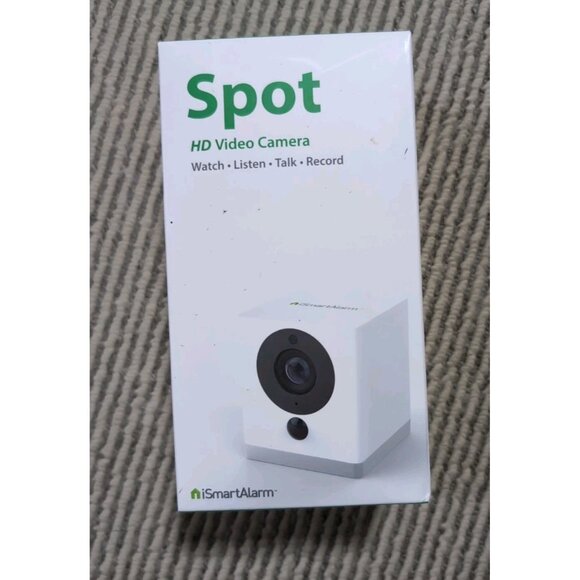 iSmartAlarm ISC5P SPOT+ - Flexible Smart Home Security Camera, White #267 - Picture 1 of 4